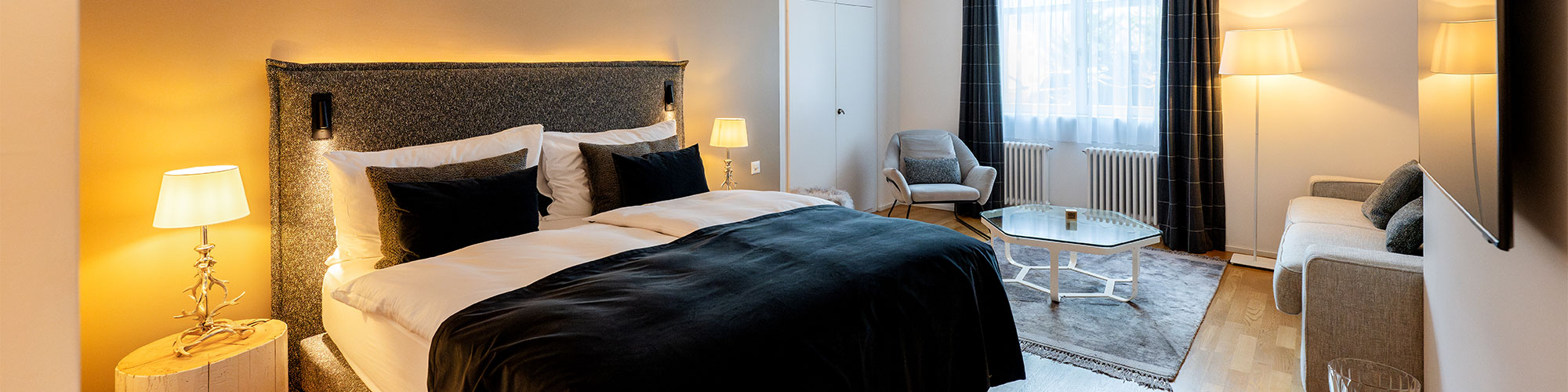 Hotel Davos - Elegantes Design - und modern eingerichtet 